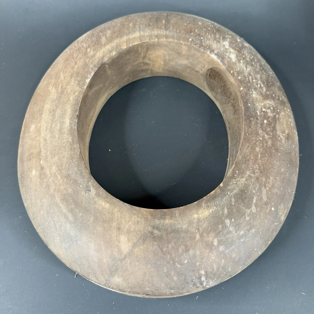 Vtg Hatters Supply House Industrial Wooden Millinery Hat Mold Block Form #32